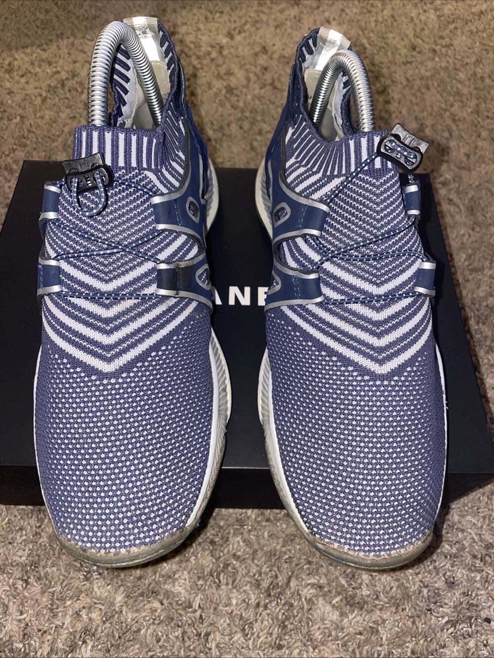Jambu Spirit Too Eco Sneaker Shoes Women's Size 8.5 Blue Vegan Mesh Slip On